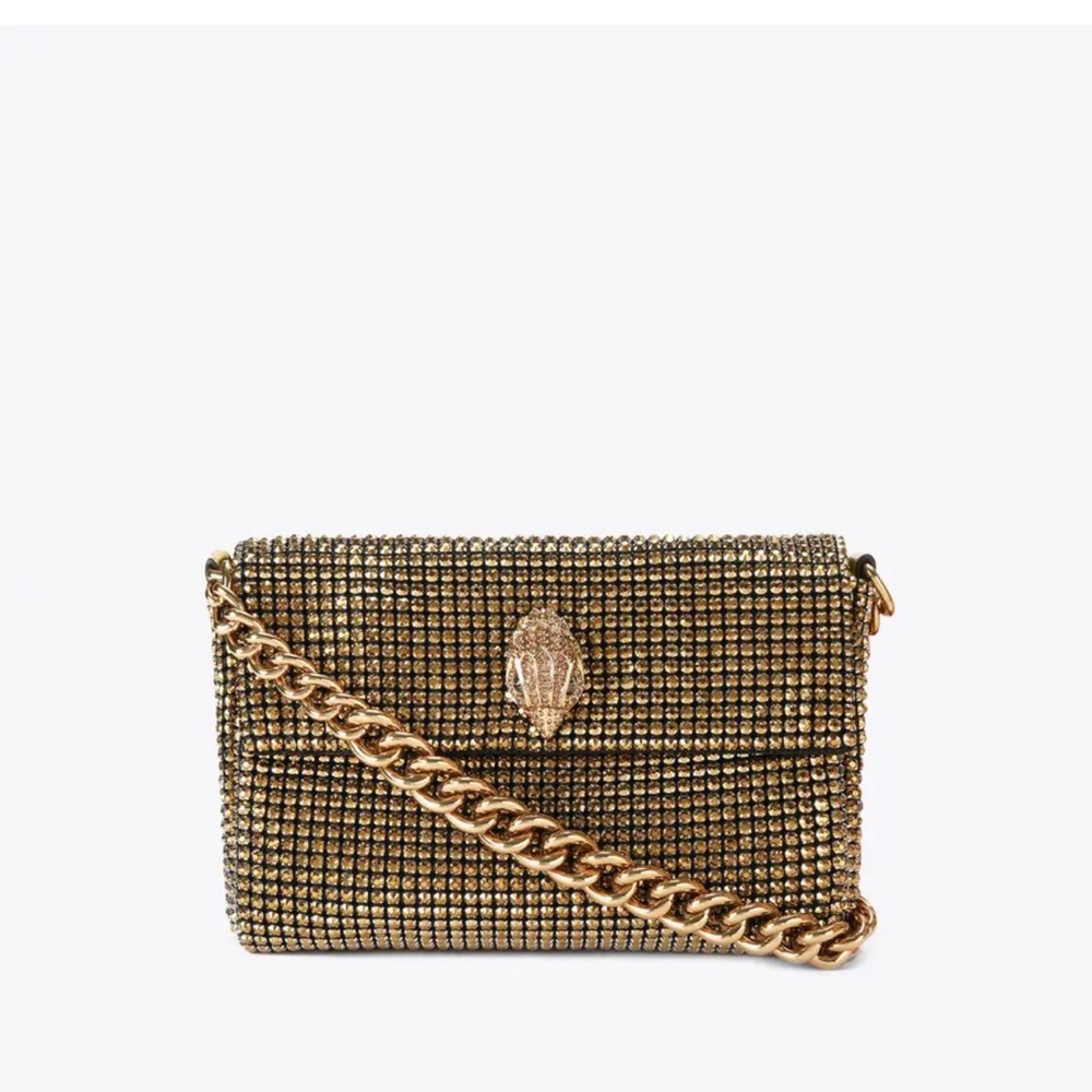 Gold Kurt Geiger Party Bag MINI